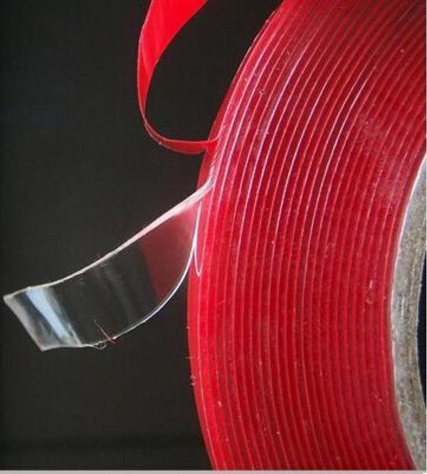 SİLİKON ŞEFFAF ÇİFT TARAFLI BANT 19MMx33MT - Image 1