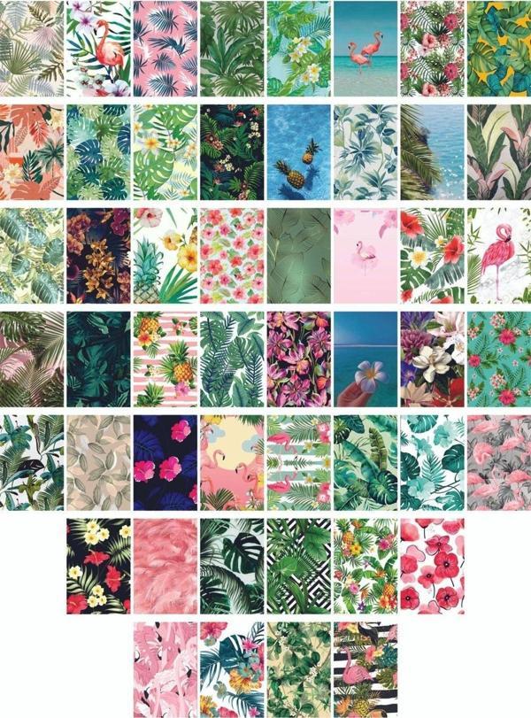 TellGraf Tropik Temalı Kartpostal Seti (10x15 cm 50 adet) - Image 1