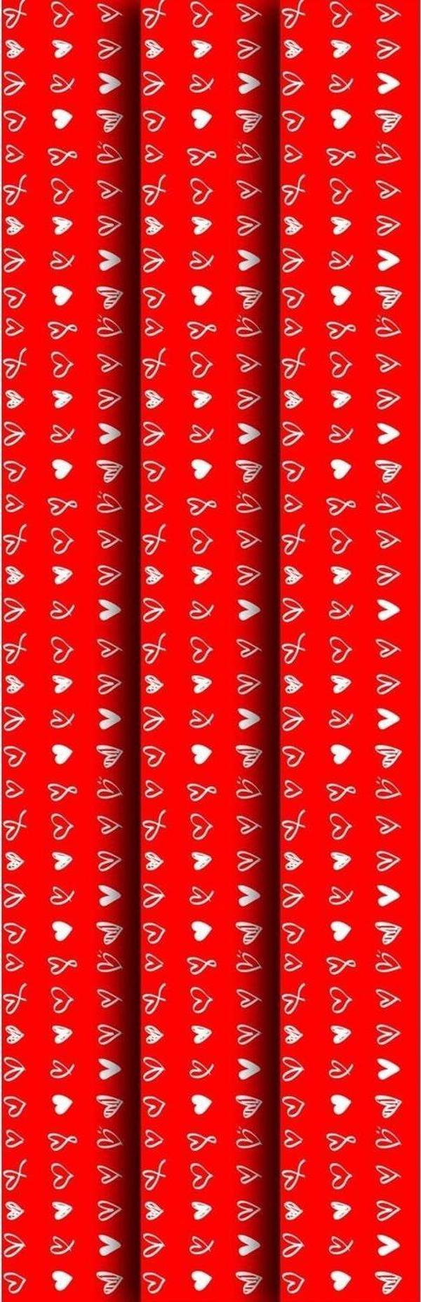 TellGraf Kalpli Hediye Paketi Kağıdı (50x70 Cm 3 Adet) - Image 1