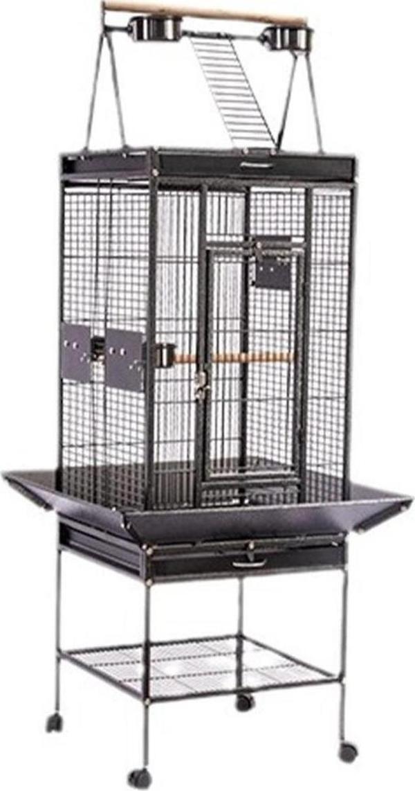 CocodyPet B18 Papağan Kafesi Ayaklı 46x46x158 - Image 1