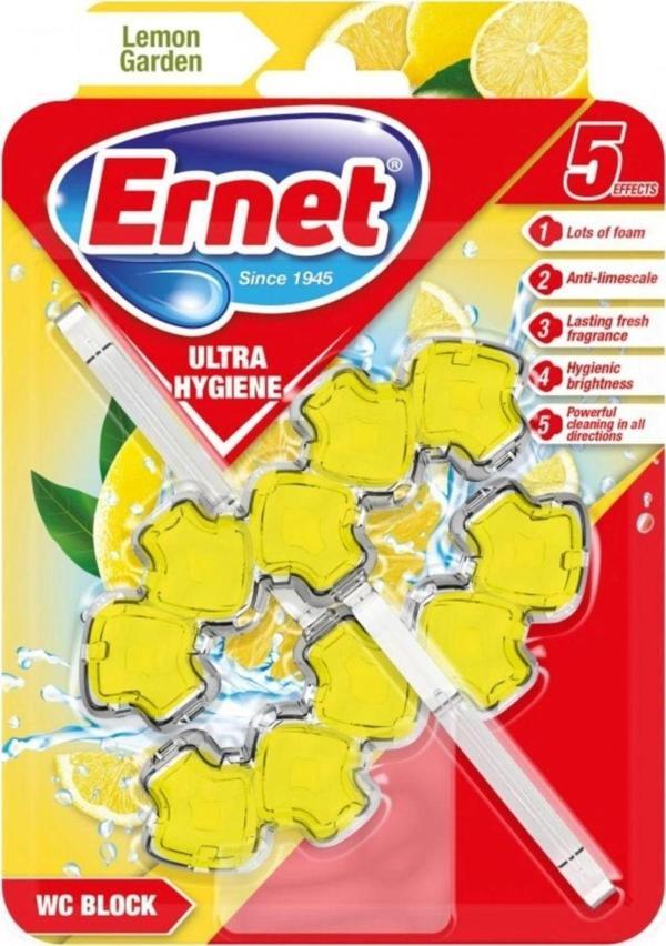 Ernet Ultra Hijyen Klozet Blok Limon Bahçesi 2X50 G - Image 1