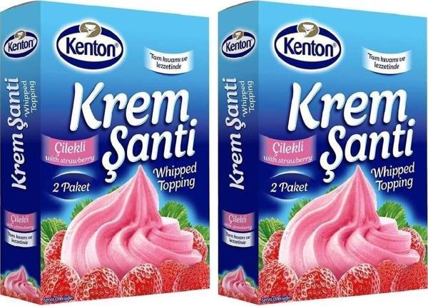 Kenton Krem Şanti Çilekli 150 G 2'Li - Image 1