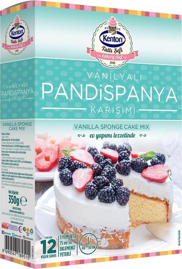 Kenton Tatlı Şefi Pandispanya Karışımı 350 G - Image 1