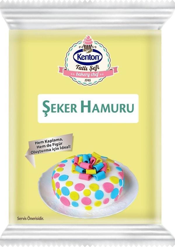 Kenton Tatlı Şefi Şeker Hamuru Sarı 200 G - Image 1