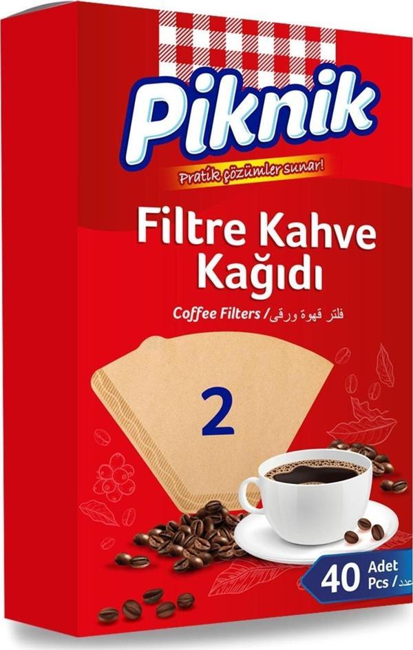 Piknik Filtre Kahve Kağıdı No:2 4O'Lı - Image 1