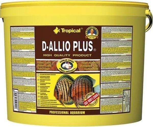 Tropical D-Allio Plus Tablet Discus Balıklar için Sarımsaklı Tablet Balık Yemi 2 Kg 4500 Adet - Image 1