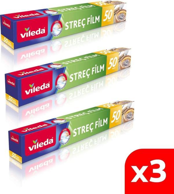 Vileda Streç Film 50 Mt 3'lü Paket - Image 1