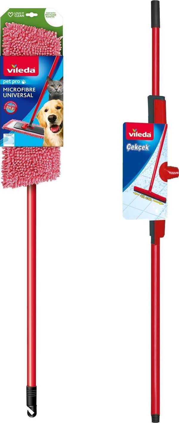 Vileda Pet Pro Universal Yer Temizlik Sistemi + Çekçek Sistem - Image 1