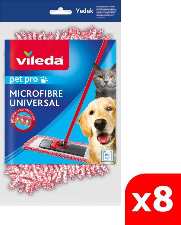 Vileda Pet Pro Universal Yedek Paspas x 8 - Image 1