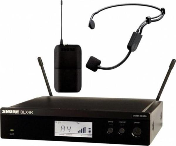 Shure BLX14RE/P31 Kafa Tipi Telsiz Mikrofon Seti - Image 1