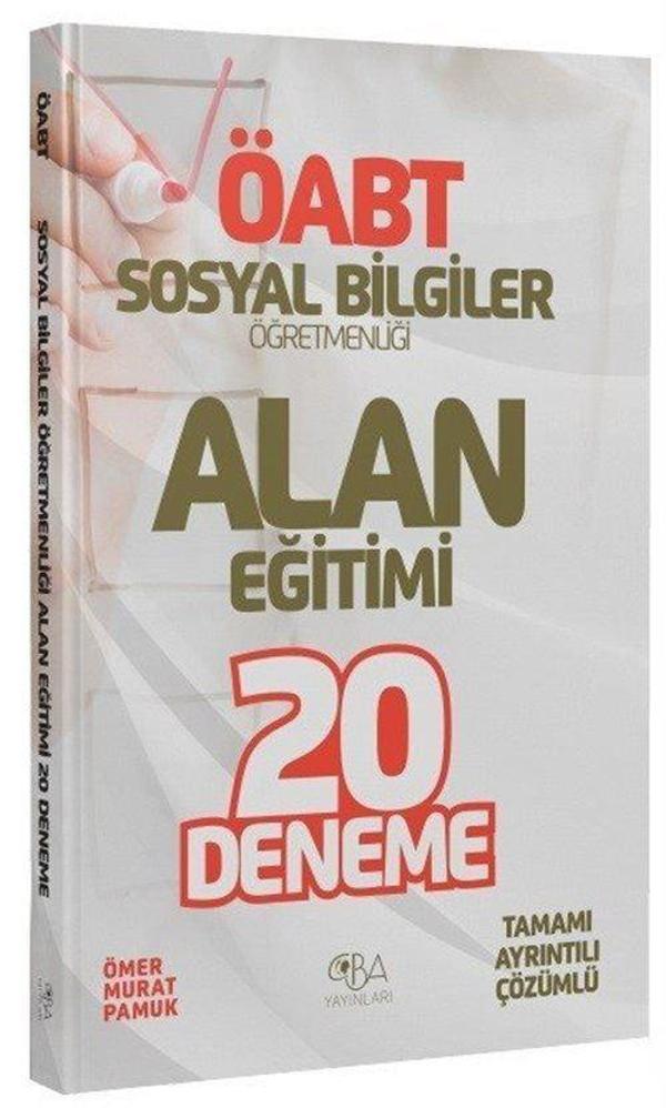 ÖABT Sosyal Bilgiler Öğretmenliği Alan Eğitimi 20 Deneme Çözümlü - CBA Akademi Yayınları - Image 1