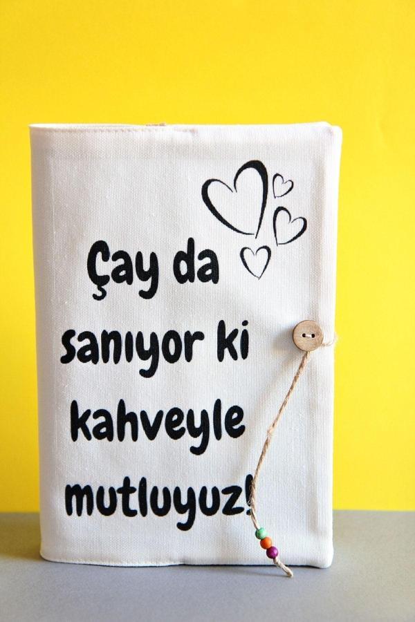 KitapAksesuar Kitap Kılıfı Çaysever - Image 1
