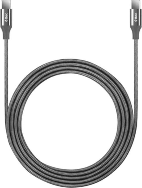 Ttec 2 Metre 65W Süper Hızlı Type C to Type C Şarj ve Data Kablosu, Kopmaz Yıpranmaz PD/QC Şarj Destekli Kablo - Image 1