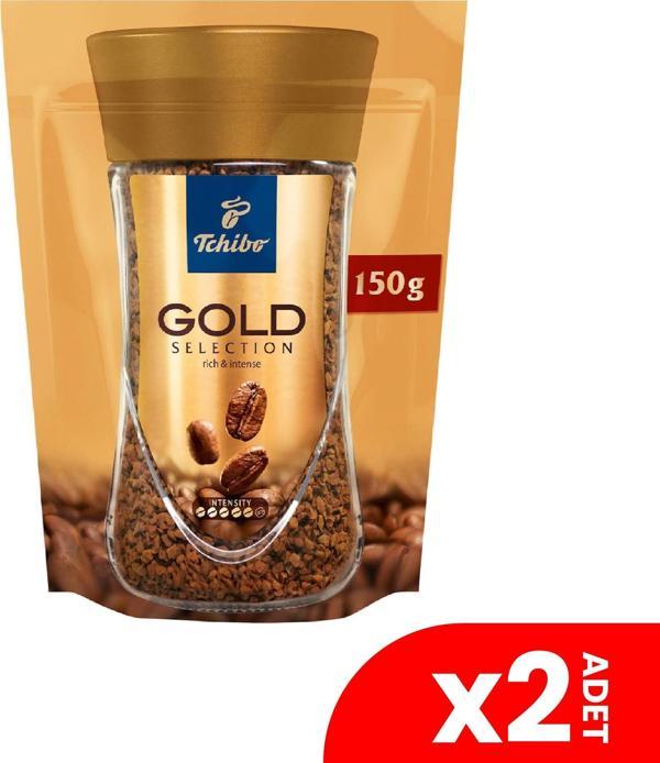 Tchibo Gold Selection Çözünebilir Kahve Ekonomik Paket 150 Gr 2'li - Image 1
