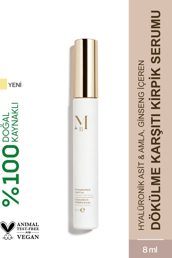Güçlendirici & Dökülme Karşıtı Aktif Kirpik Serumu 8 mL - Image 1