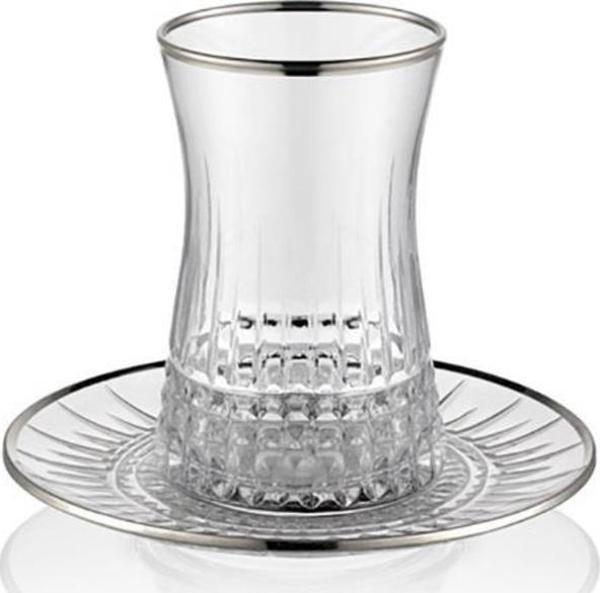 Canba Bakara Platin 12 Parça Çay Seti - Image 1