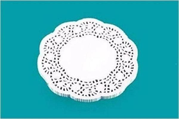 Myebı YUVARLAK KAĞIT DANTEL ALTLIK-100 ADET 24 CM - Image 1