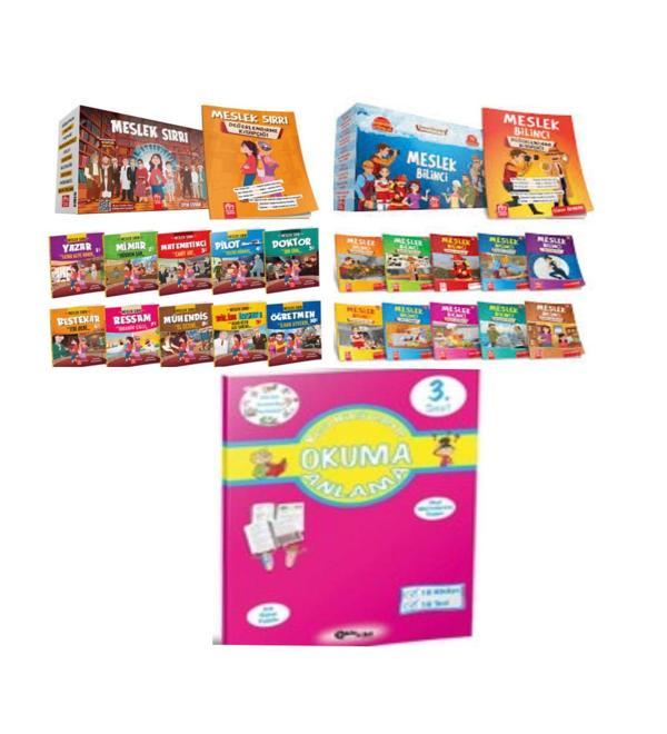 3 ve 4. Sınıflar İçin Meslek Sırrı Hikaye+Meslek Bilinci Hikaye Serisi Ve Okuma Anlama - Model Eğitim Yayınları - Image 1