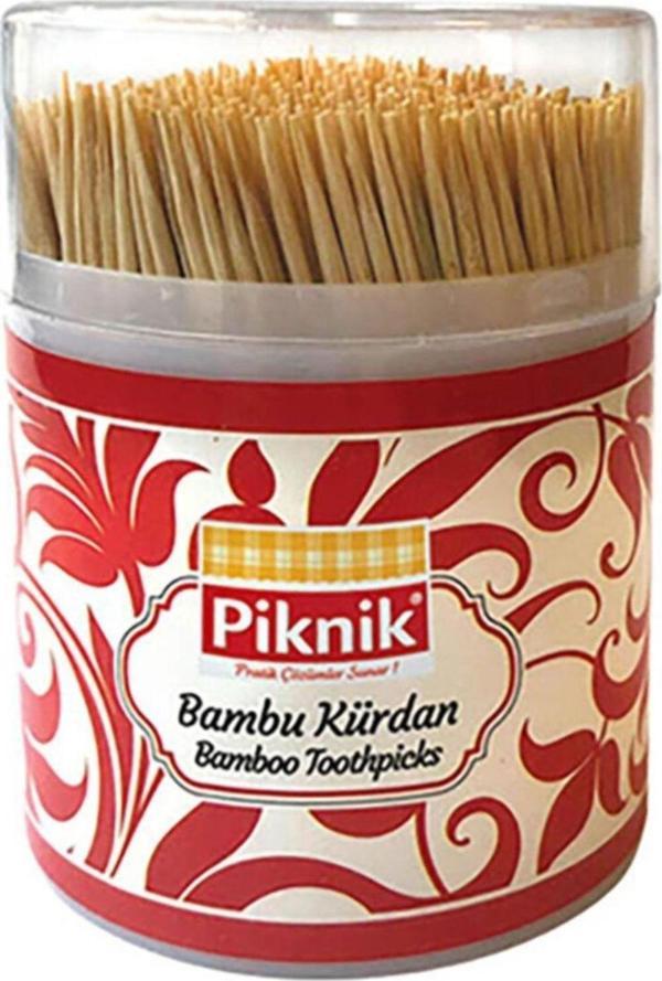 Piknik Ağaç Bambu Kürdan 730'Lu - Image 1
