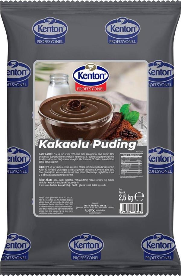 Kenton Profesyonel Puding Kakolu 2.5 Kg - Image 1