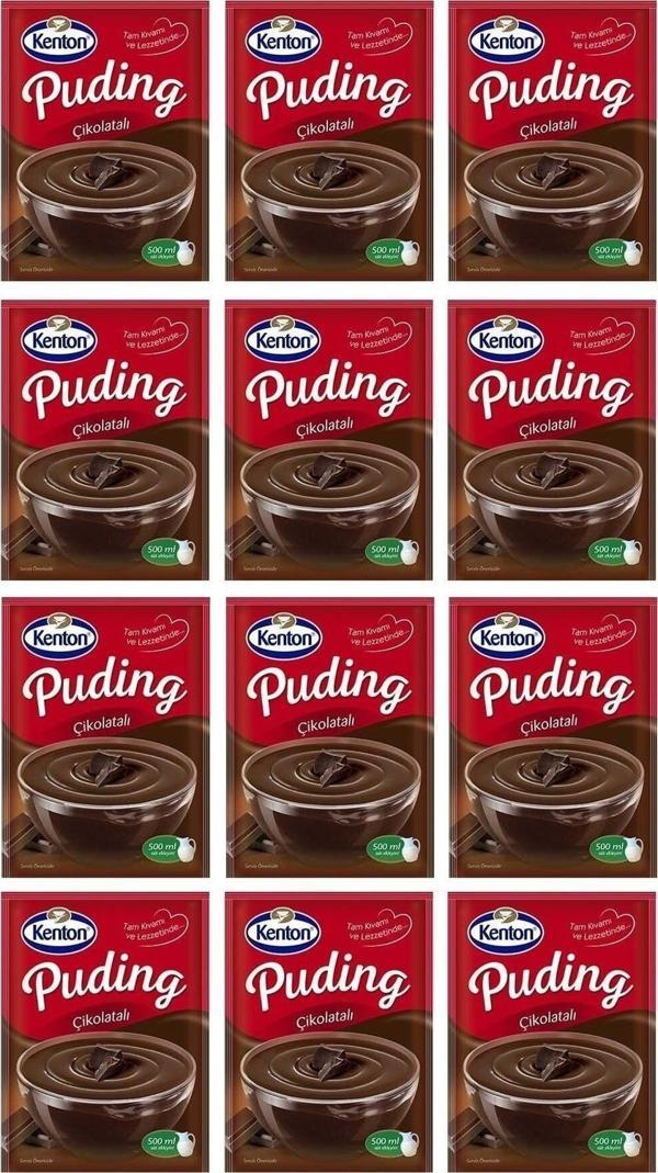 Kenton Puding Çikolatalı 100 G 12'Li - Image 1