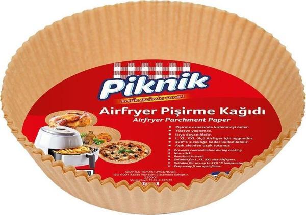 Piknik Airfryer Pişirme Kağıdı 25'Li - Image 1