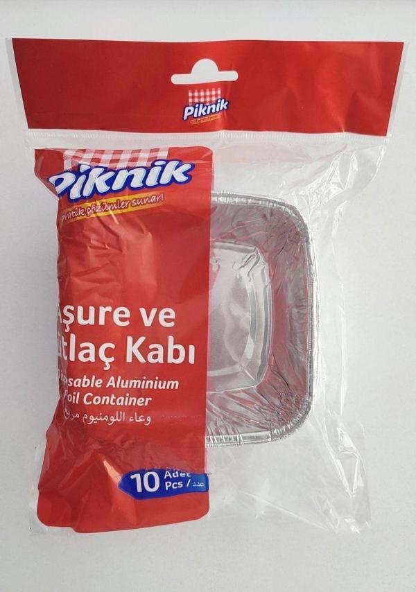 Piknik Aşure Ve Sütlaç Kabı 1*10 Adet - Image 1