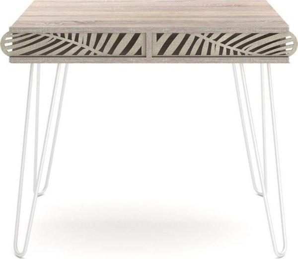 Homedora illiana dresuar sonoma beyaz 106x85x30 cm - Image 1