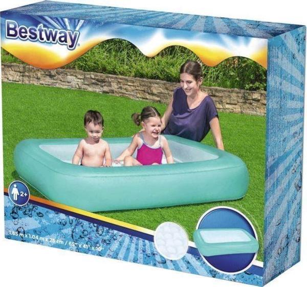 BESTWAY HAVUZ 165X25cm ŞİŞEN ZEMİN 51115 TURKUAZ - Image 1