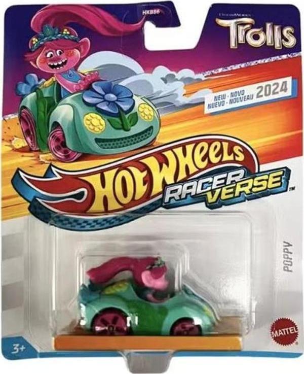 Hot Wheels Racerverse Tekli Arabalar Poppy HRT33 - Image 1
