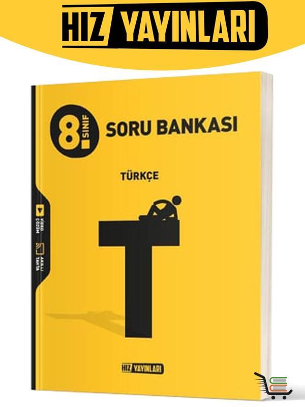 8. Sınıf Türkçe Soru Bankası 24-25 Sezonu - Hız Yayınları - Image 1