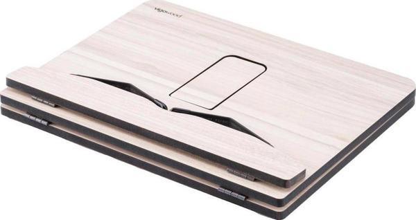 Ahşap Kitap Okuma Standı Tablet Standı Kitap Tutucu Rahle (Erik) - Image 1