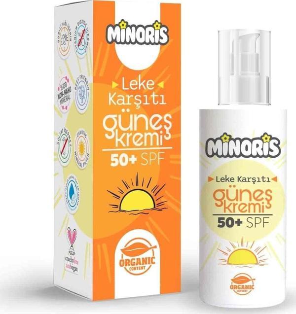 Minoris Organik Leke Karşıtı Güneş Kremi 150ml - Image 1
