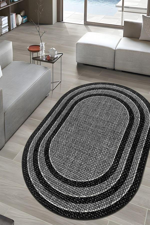 Dekoratif Özel Tasarım Yıkanabilir, İnce, Kaymaz Tabanlı, Modern Halı - Image 1