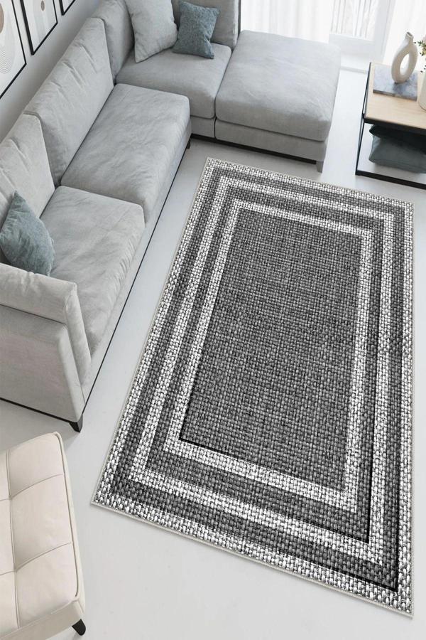 Dekoratif Özel Tasarım Yıkanabilir, İnce, Kaymaz Tabanlı, Modern Halı - Image 1