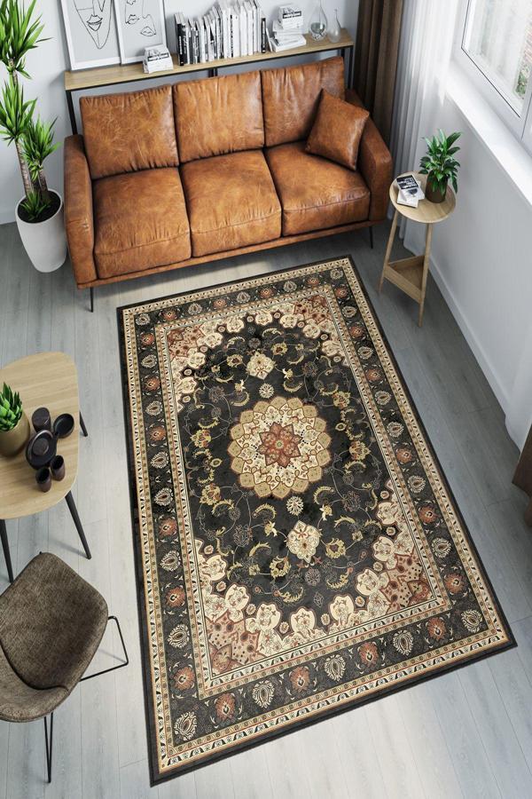 Dekoratif Özel Tasarım Yıkanabilir, İnce, Kaymaz Tabanlı, Modern Halı - Image 1