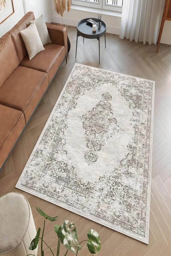 Dekoratif Özel Tasarım Yıkanabilir, İnce, Kaymaz Tabanlı, Modern Halı - Image 1