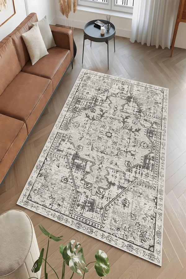 Dekoratif Özel Tasarım Yıkanabilir, İnce, Kaymaz Tabanlı, Modern Halı - Image 1