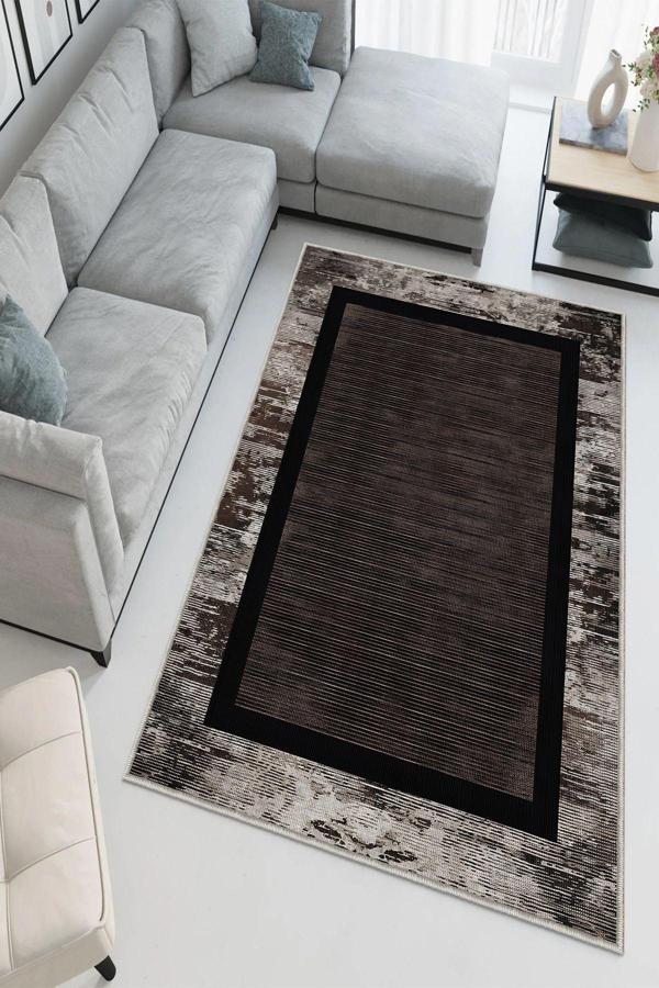 Dekoratif Özel Tasarım Yıkanabilir, İnce, Kaymaz Tabanlı, Modern Halı - Image 1