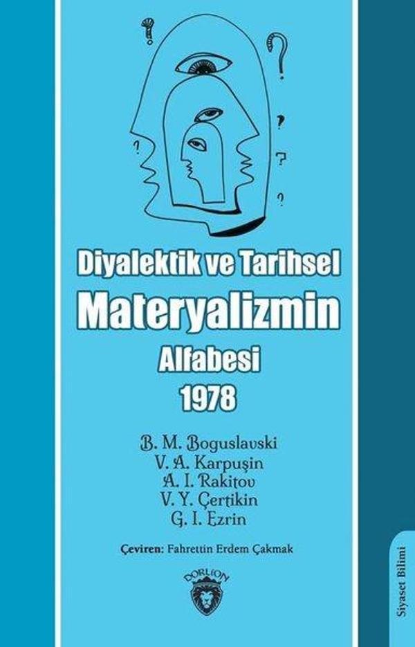 Diyalektik ve Tarihsel Materyalizmin Alfabesi - Dorlion Yayınevi - Image 1