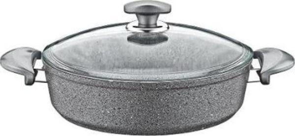 Oms Collection 28X8 cm Granit Karnıyarık Tenceresi Gri - Image 1