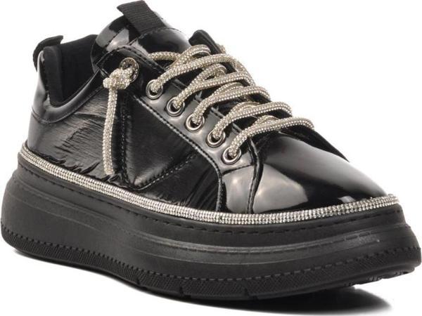 Ayakmod K732455 Siyah Rugan Kadın Casual Ayakkabı - Image 1