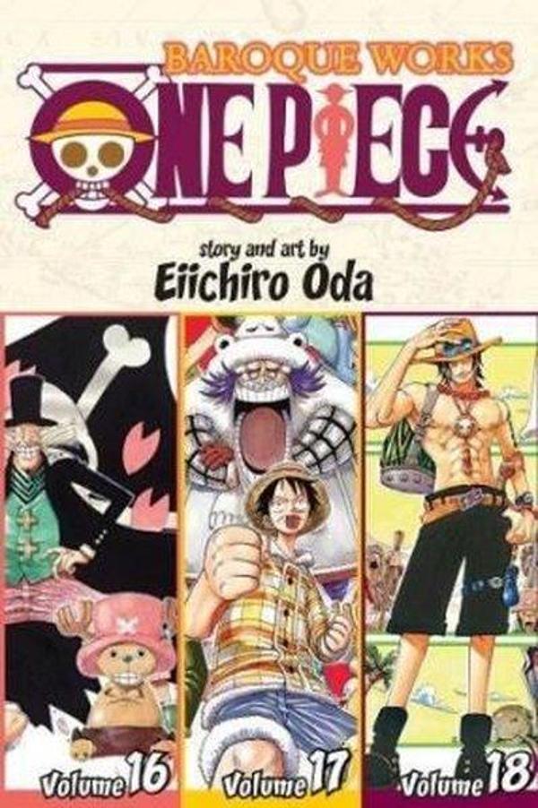 One Piece (3-in-1 Edition) Volume 6: Includes vols. 16 17 & 18 (One Piece (Omnibus Edition)) - Viz Media - Image 1
