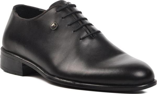 Pierre Cardin 70259 Siyah Hakiki Deri Erkek Klasik Ayakkabı - Image 1