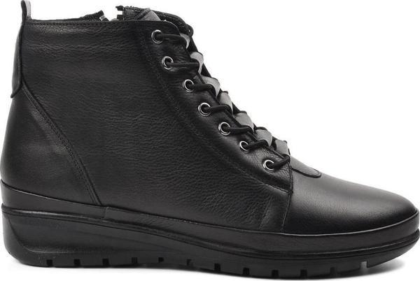 Voyager 7685 Siyah Hakiki Deri Kadın Hakiki Deri Bot - Image 1