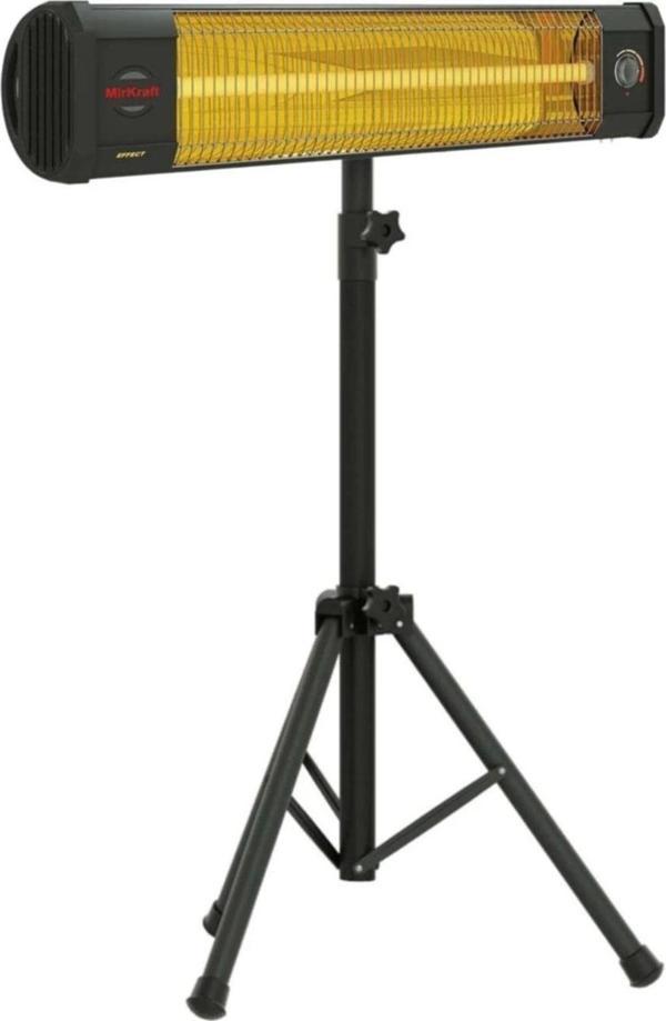 Mirkraft Effect T Tripod Ayaklı 2000 W Duvar Tipi Infrared Elektrikli Isıtıcı Soba - Image 1