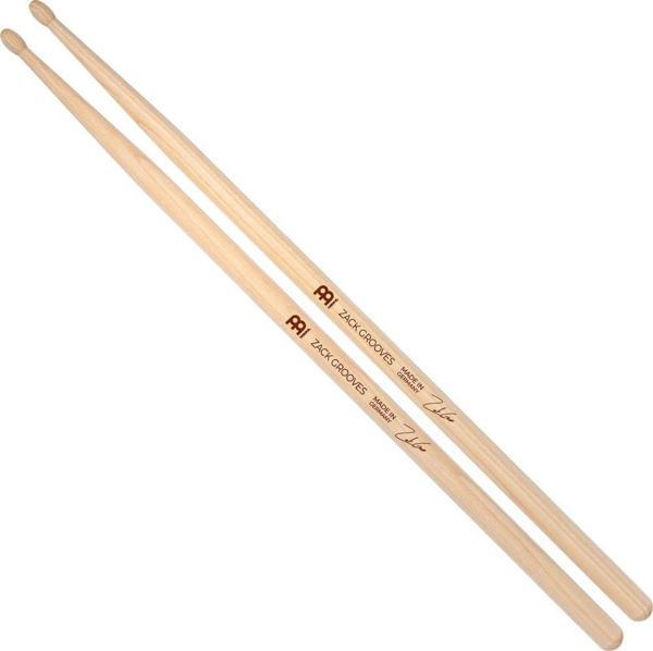 Meinl SB606 Hickory Zack Grooves Oval Wood Tip Baget - Image 1