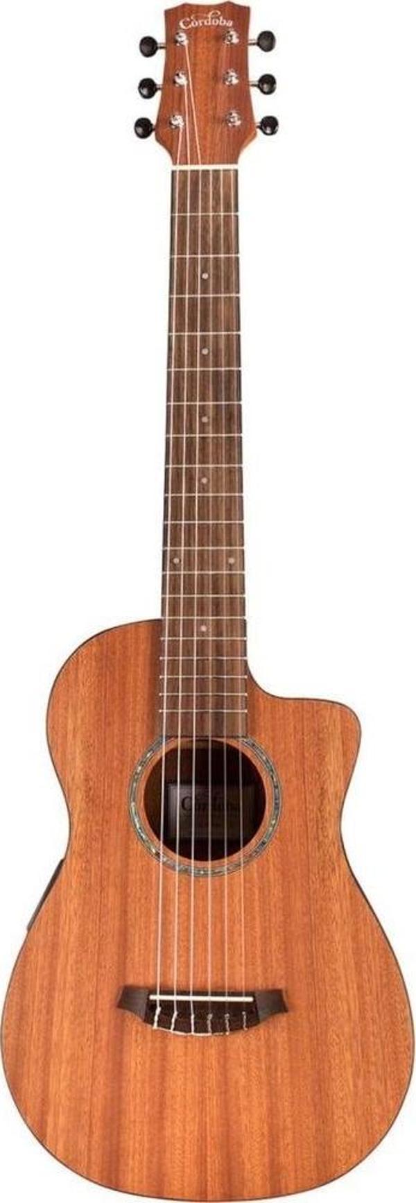 Cordoba Mini II MH-CE Elektro Klasik Gitar (Maun) - Image 1
