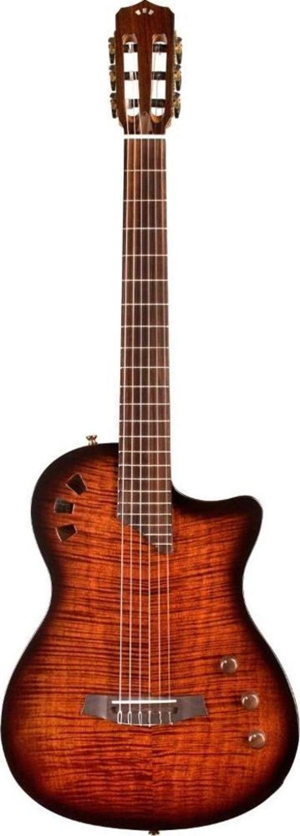 Cordoba Stage Thinbody Elektro Klasik Gitar (Edgeburst) - Image 1