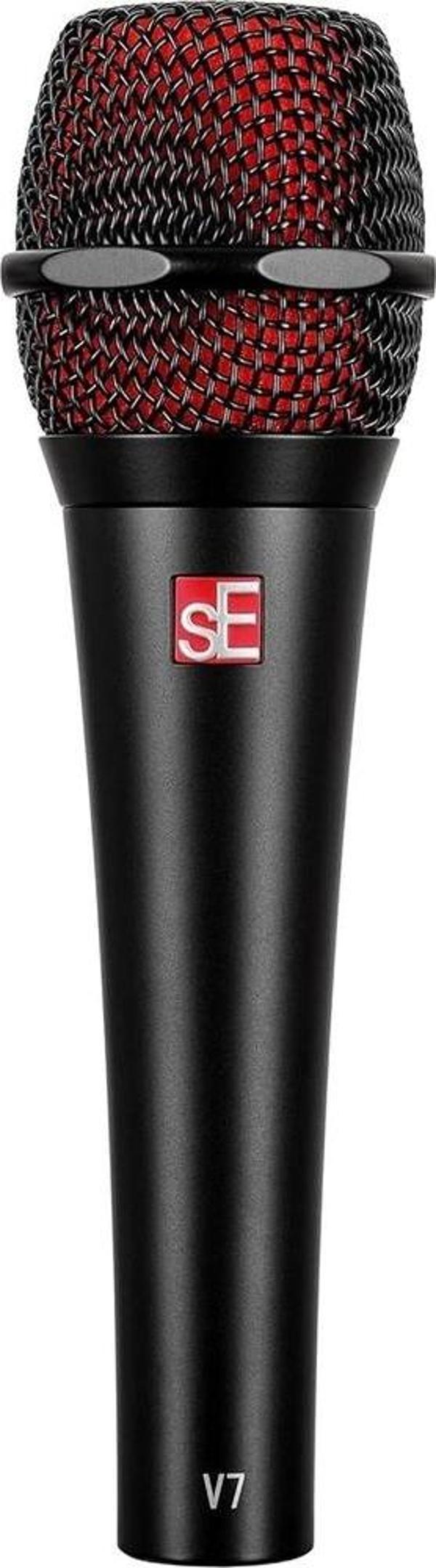 sE Electronics V7 Black Dinamik Vokal Mikrofonu (Siyah) - Image 1